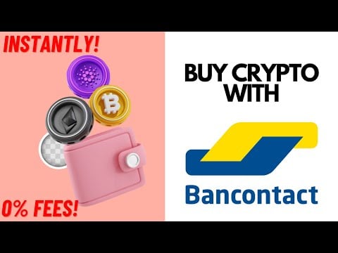 How To Buy Crypto With Bancontact Instantly in 2024 (0% Fees!)