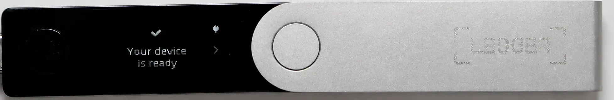 Ledger Nano X setup complete message