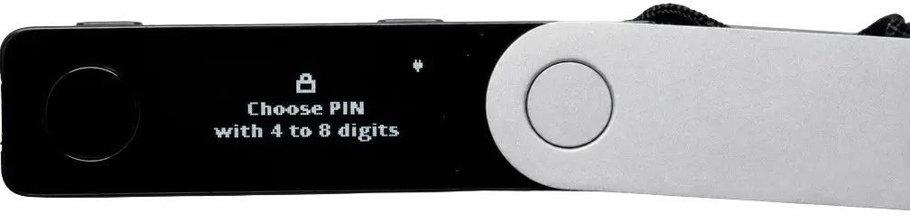 Ledger Nano X setup pin