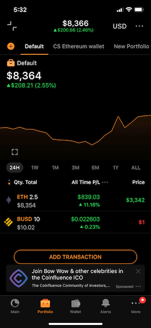 Delta by eToro mobile app