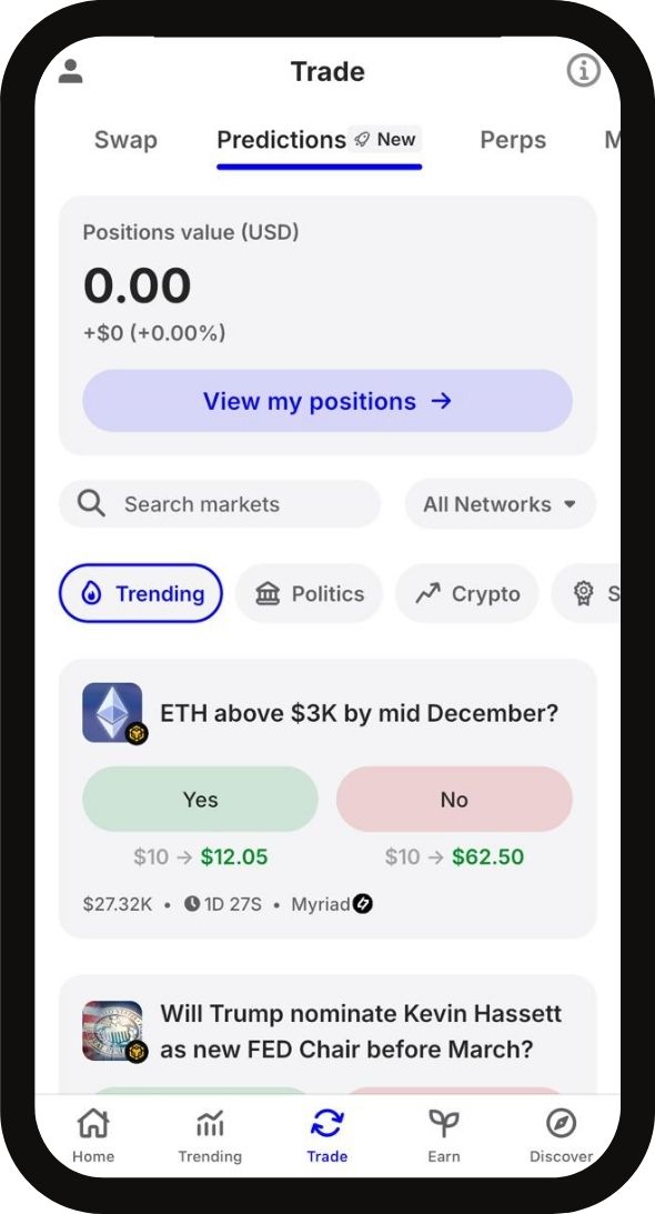 Trust Wallet Prediction Market