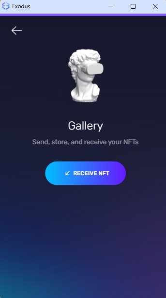 Exodus Wallet NFTs