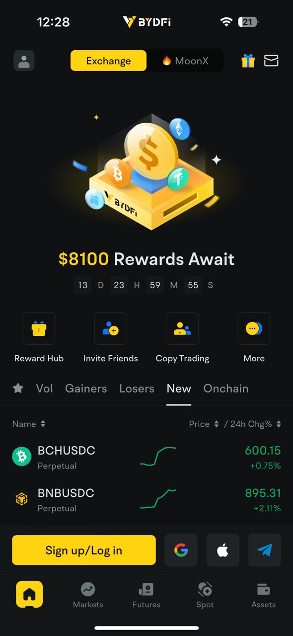 BYDFi Mobile App