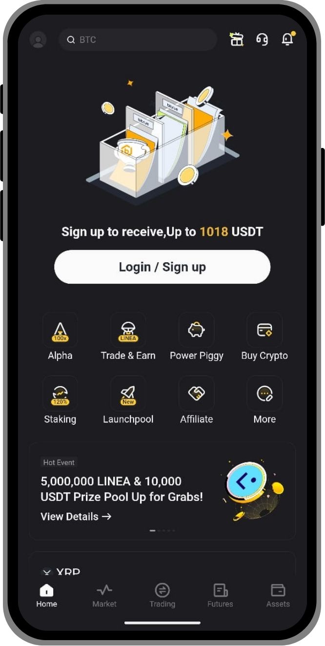 Bitrue Mobile App