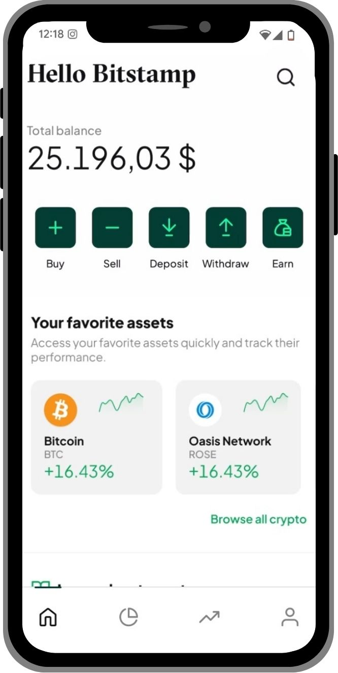 Bitstamp Mobile App