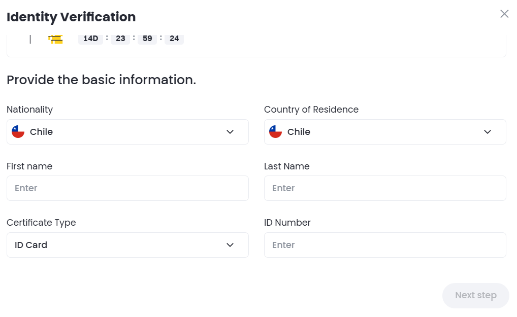 Gate.io Verification