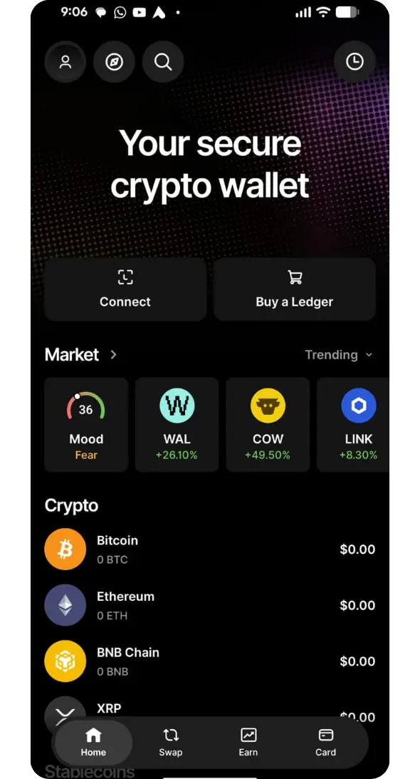 Ledger Wallet Android App