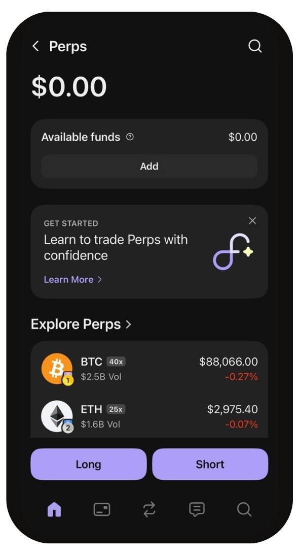 Phantom Wallet Perps
