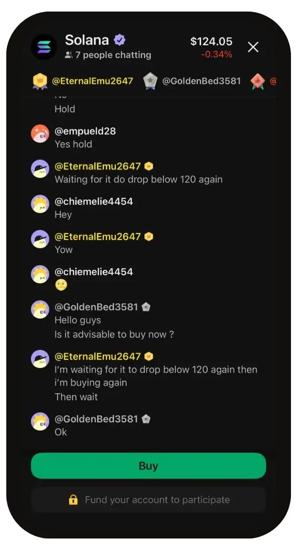 Phantom Wallet chats
