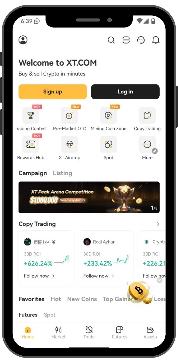 XT Mobile app