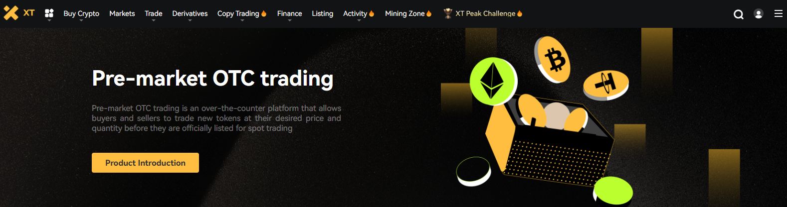 XT.com Pre-market OTC Trading