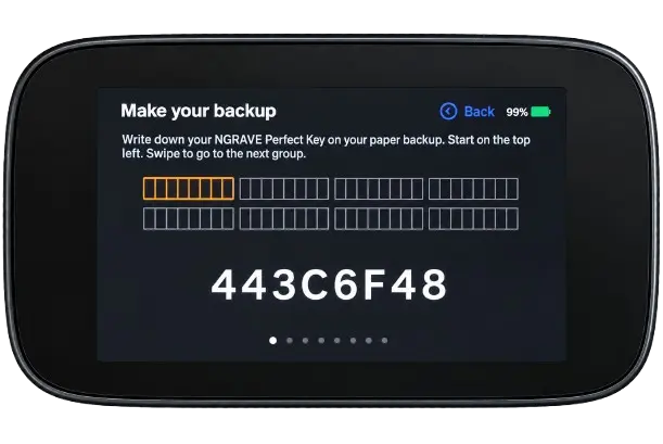 Create backup of Perfect Key