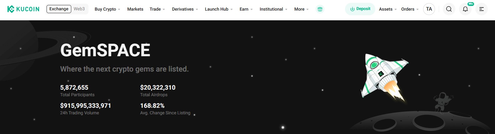 KuCoin Launch Hub
