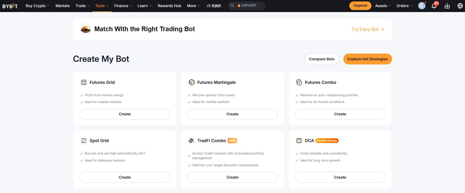Bybit Trading bots