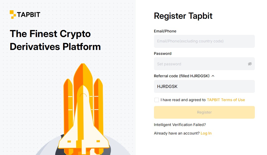 Tapbit Referral Code