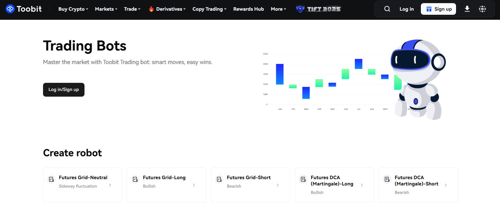 Toobit Trading bots