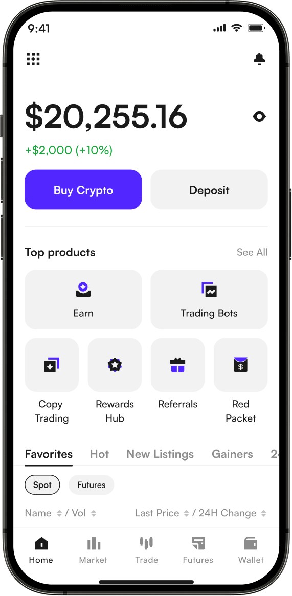 CoinW mobile App