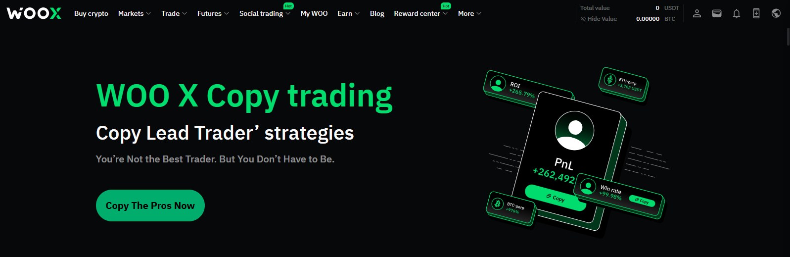 Woo X Copy Trading