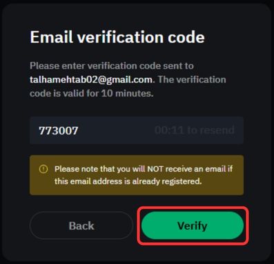 Woo X email Verification