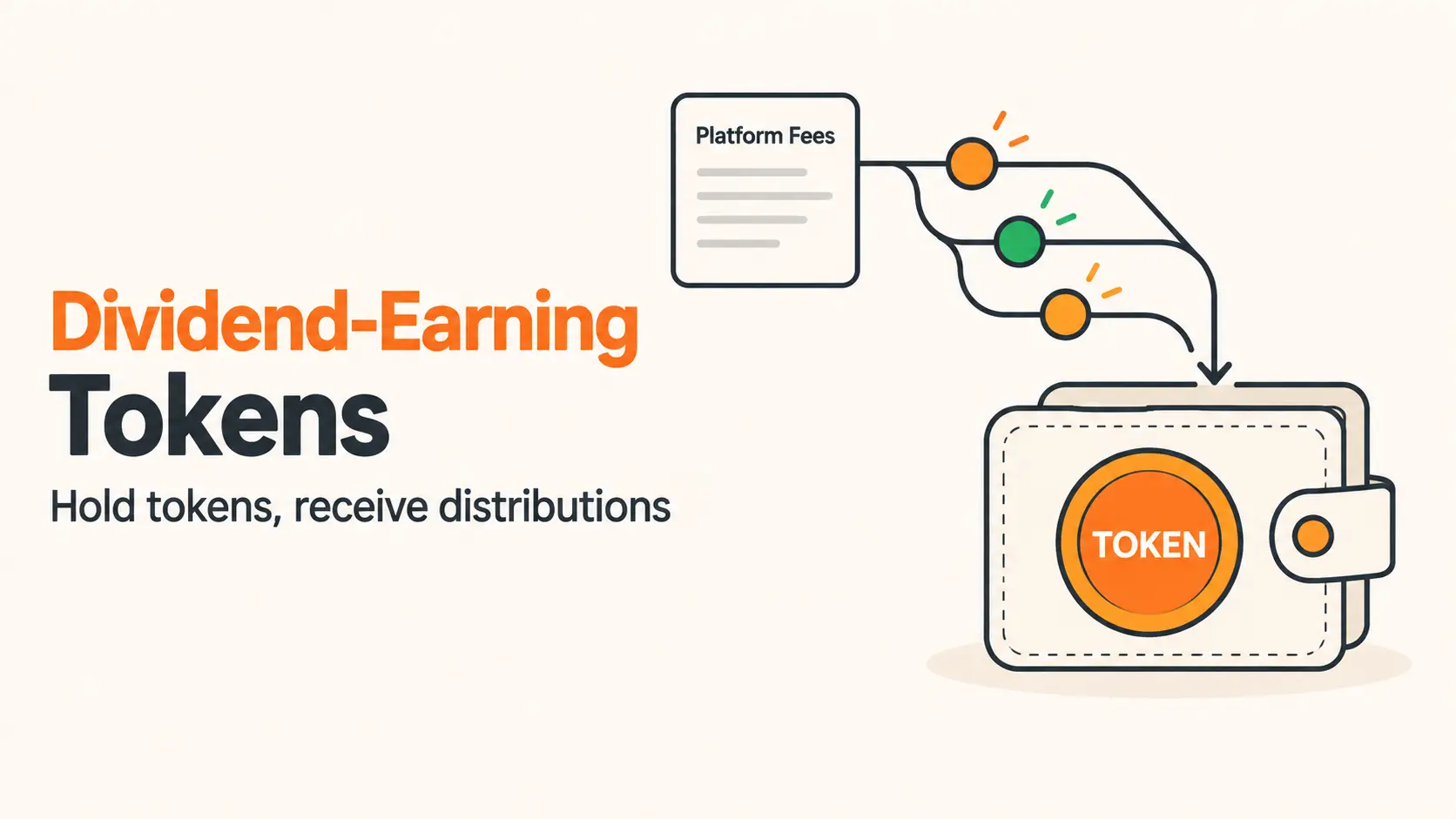 Dividend earning tokens for crypto passive income