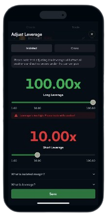 LeveX Mobile app