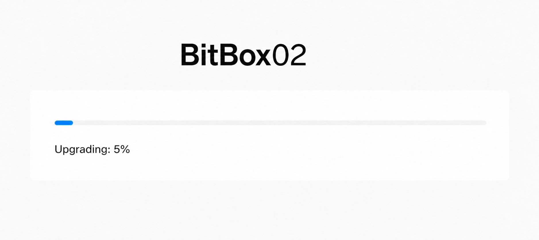 bitbox02 firmware update