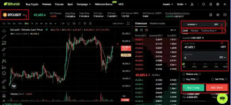 How to open a Position