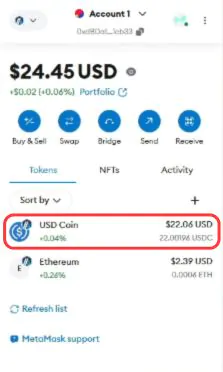 Check you Web3 Wallet