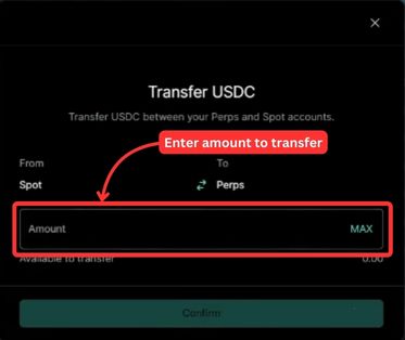 Withdraw funds from Hyperliquid