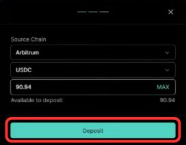 deposit funds on Hyperliquid