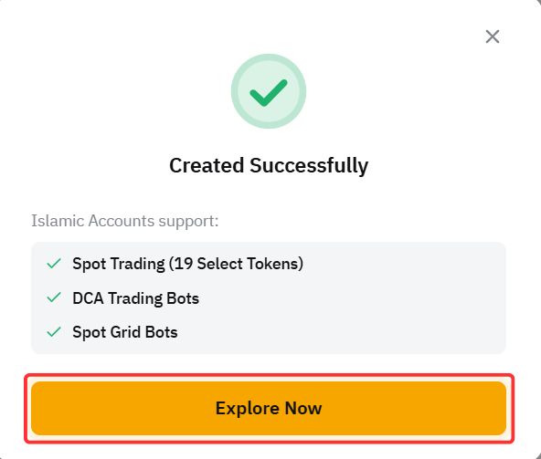 Bybit Islamic Account