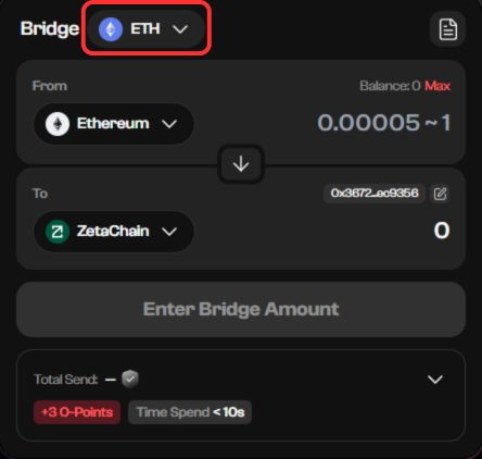 bridge to ZetaChain