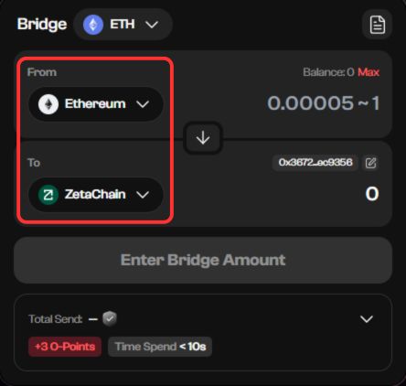 bridge to ZetaChain