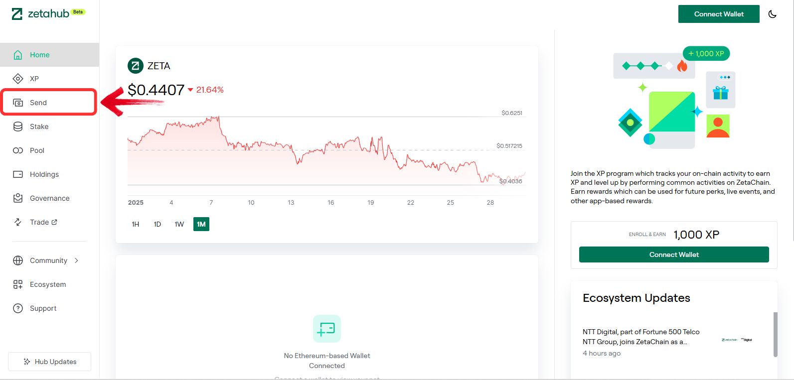 bridge to ZetaChain