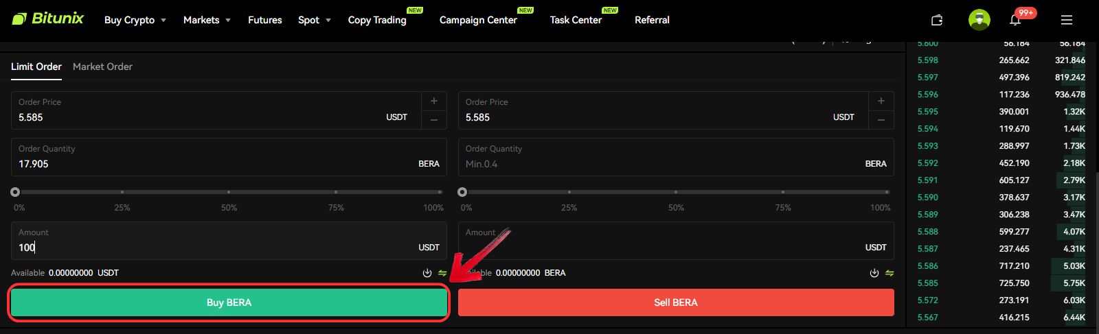 buy berachain tokens