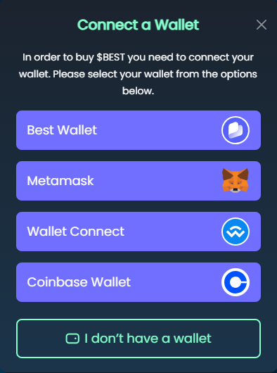 buy best wallet tokens