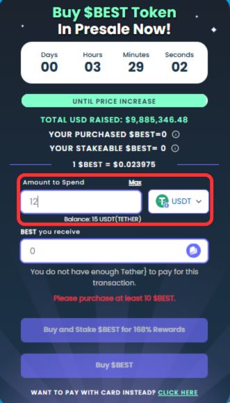 buy best wallet tokens