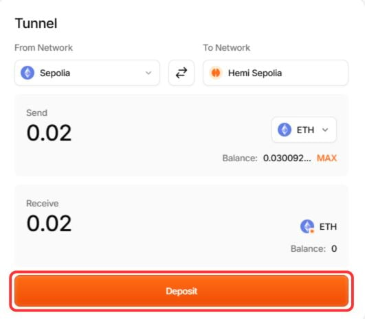 Bridge to Hemi Network