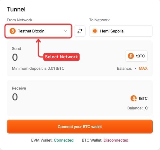 Bridge to Hemi Network