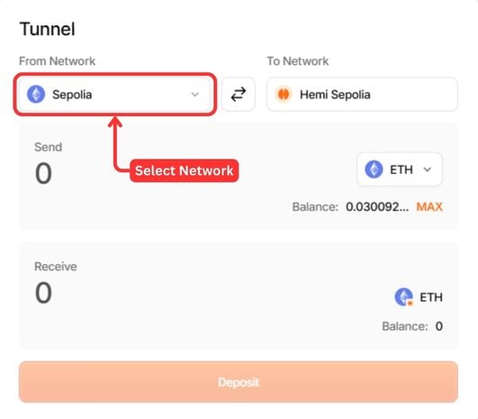 Bridge to Hemi Network