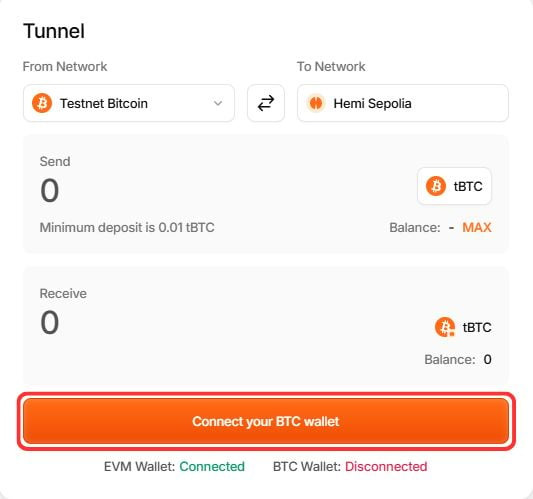 Bridge to Hemi Network