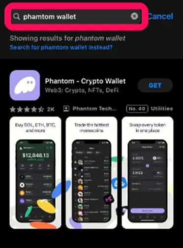 Search for Phantom