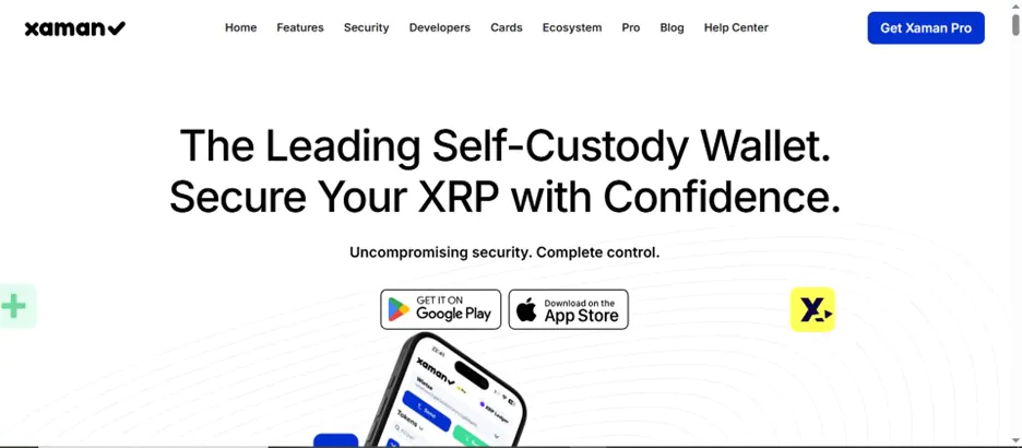 Xaman Wallet Home
