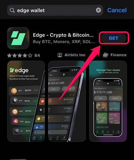 Install Edge Wallet