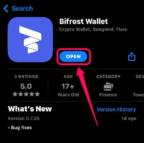 Open Bifrost App