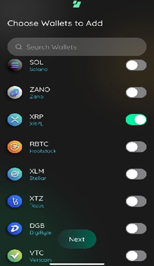 Select Preferred Token