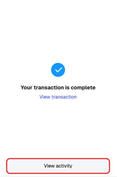 MetaMask BNB to USDT swap complete