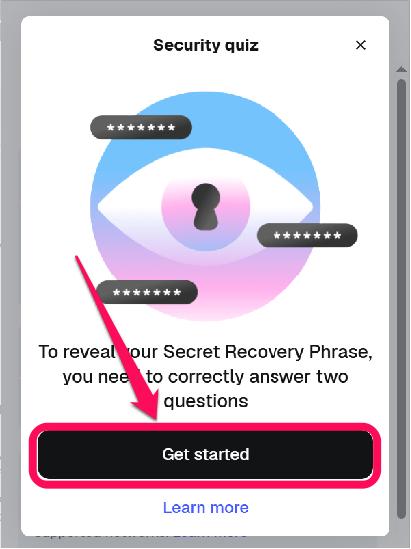 MetaMask Security Quiz
