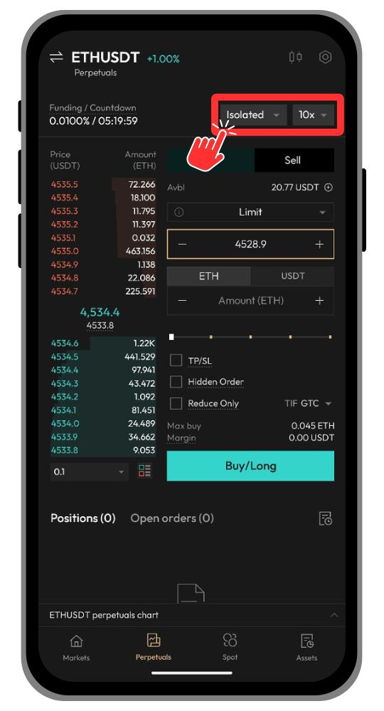 Aster DEX Margin Mode and Leverage