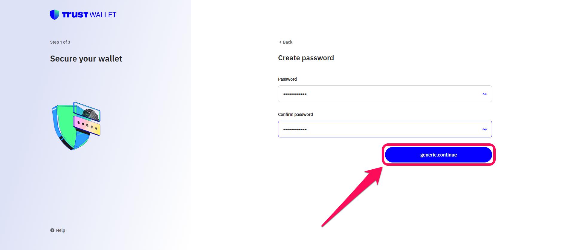 Create a New Password